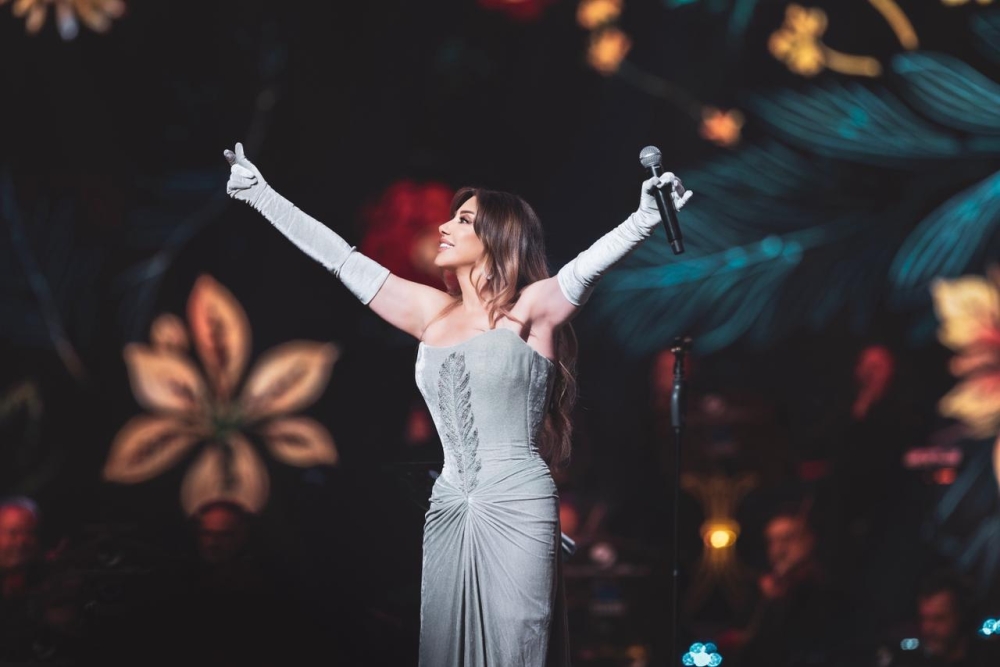 في ليلة طربية.. نجوى كرم وآدم يعيدان وهج الأغنية اللبنانية لموسم الرياض