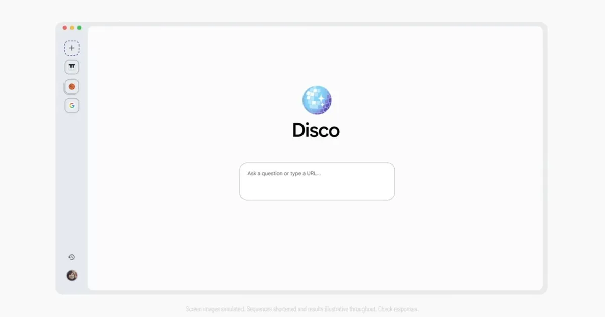 Disco.. جوجل تختبر خدمة جديدة تحول مواقع الويب لتطبيقات تفاعلية