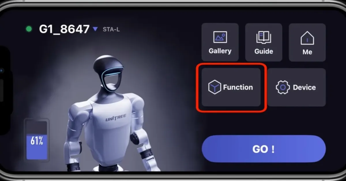 Unitree تطلق أول متجر  في العالم لتثبيت التطبيقات على الروبوتات