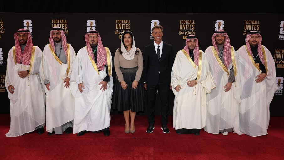 الأميرة ريما بنت بندر تحضر مراسم قرعة كأس العالم