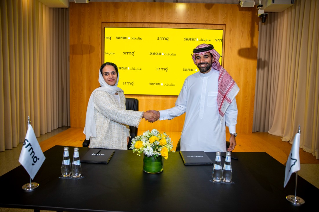 "SRMG" و"Snapchat" تعلنان عن شراكة استراتيجية لتعزيز الابتكار الإعلامي ونمو صناع المحتوى في الشرق الأوسط وشمال أفريقيا