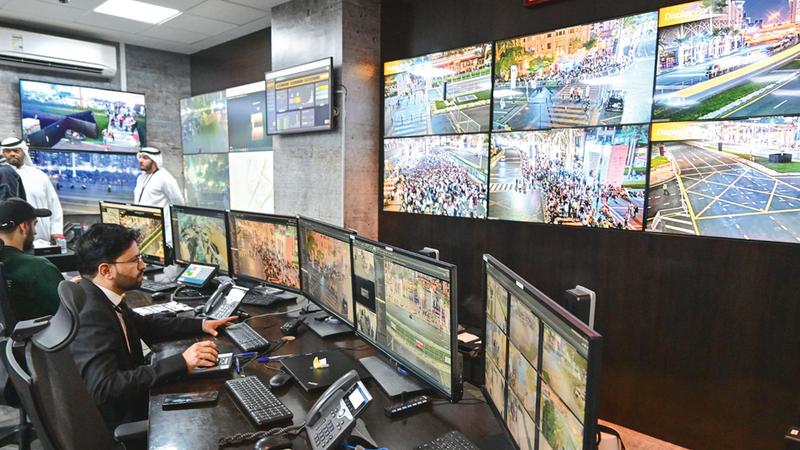 53.1 ألف كاميرا و38 «مسيّرة» للمرة الأولى في تأمين احتفالات رأس السنة بدبي