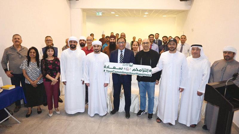 شرطة دبي تُعزز وعي أبناء الجالية الهندية بالالتزامات الرياضية
