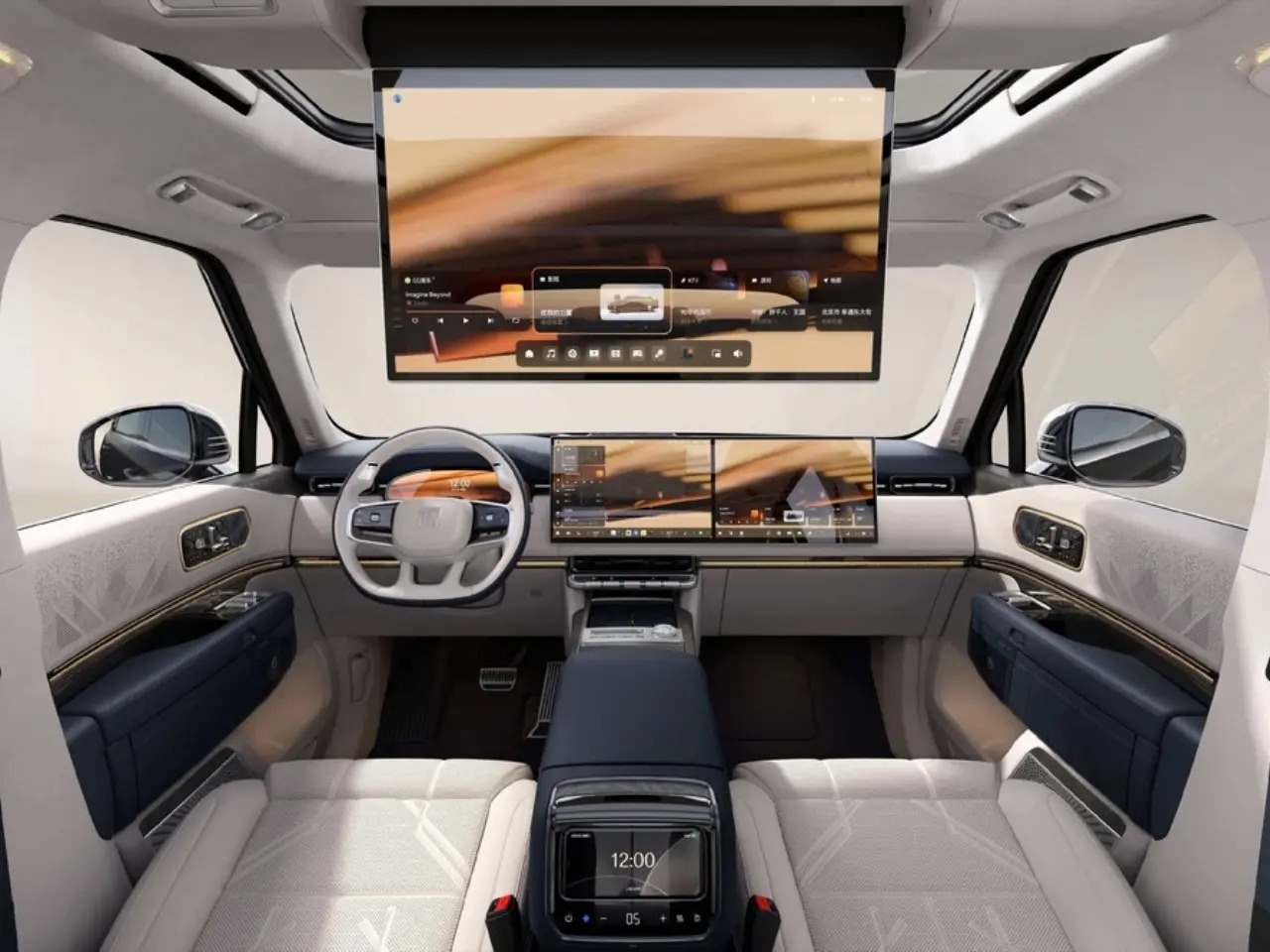 سامسونج تزوّد سيارة Zeekr الفاخرة بشاشة OLED منزلقة لأول مرة في العالم