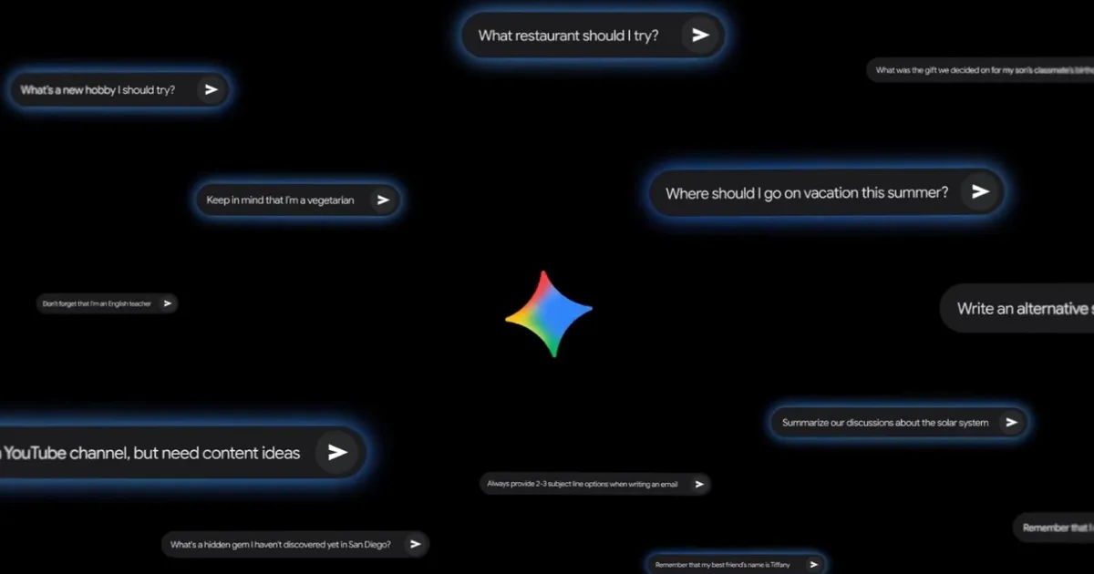 جوجل تعزز قدرات Gemini بميزة “ذكاء شخصي” لتعزيز تجربة المستخدم