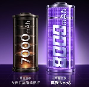 هاتف Realme Neo8 يكشف عن سعة البطارية ومزايا جديدة قبل الإطلاق