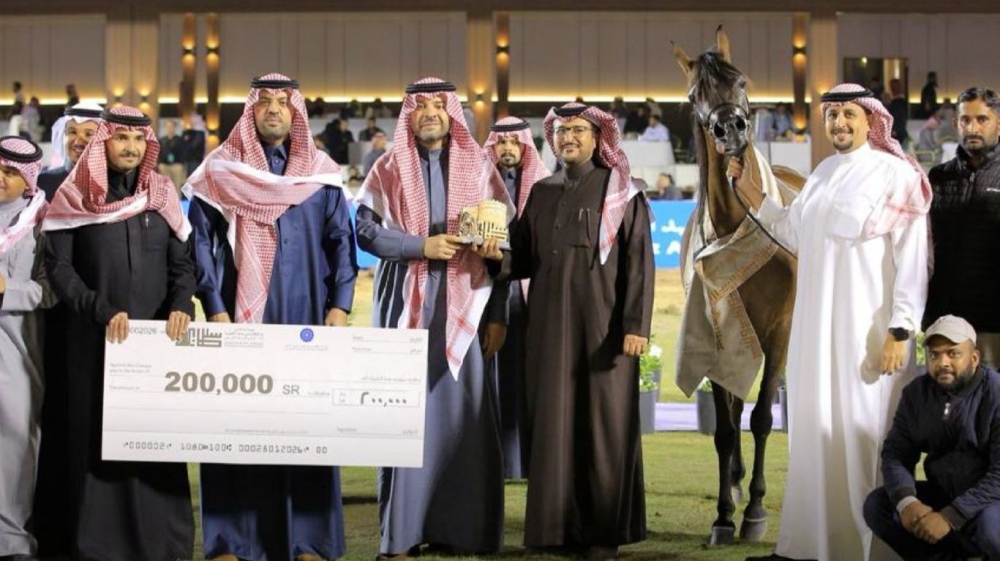 ختام مهرجان الأمير سلطان بن عبدالعزيز العالمي للجواد العربي 2026 .