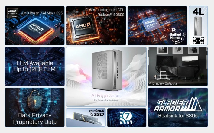 #CES2026 MSI تقتحم مجال الذكاء الاصطناعي مجدداً بجهاز AI Edge بمعالج AMD Ryzen AI Max+ 395 وذاكرة 128 GB