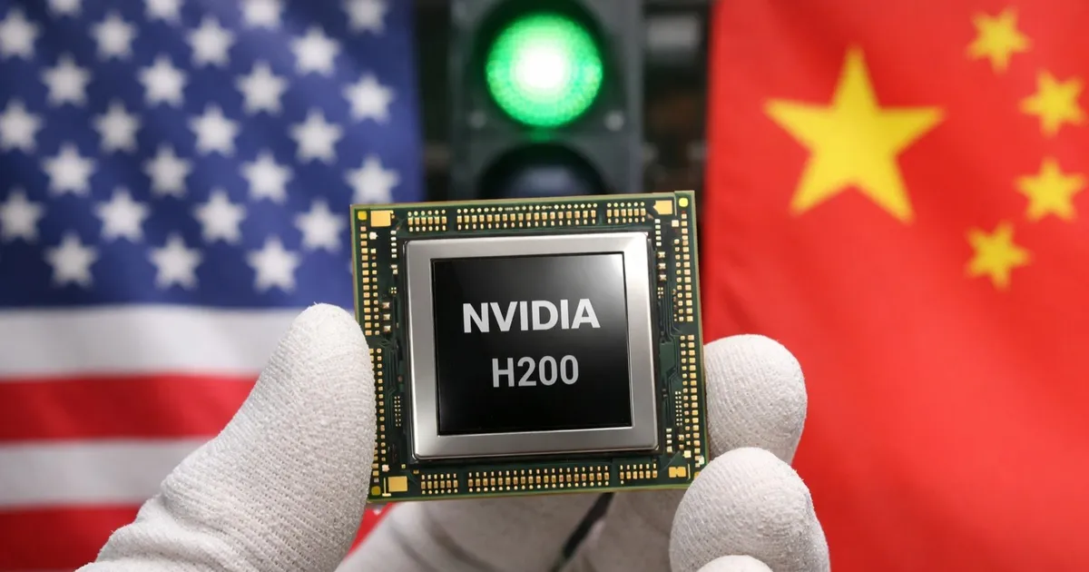 أميركا تمنح الضوء الأخضر لتصدير شرائح إنفيديا H200 إلى الصين