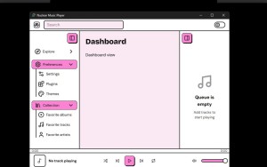 Nuclear Music Player يتيح البحث وتشغيل الموسيقى من أفضل المصادر المجانية