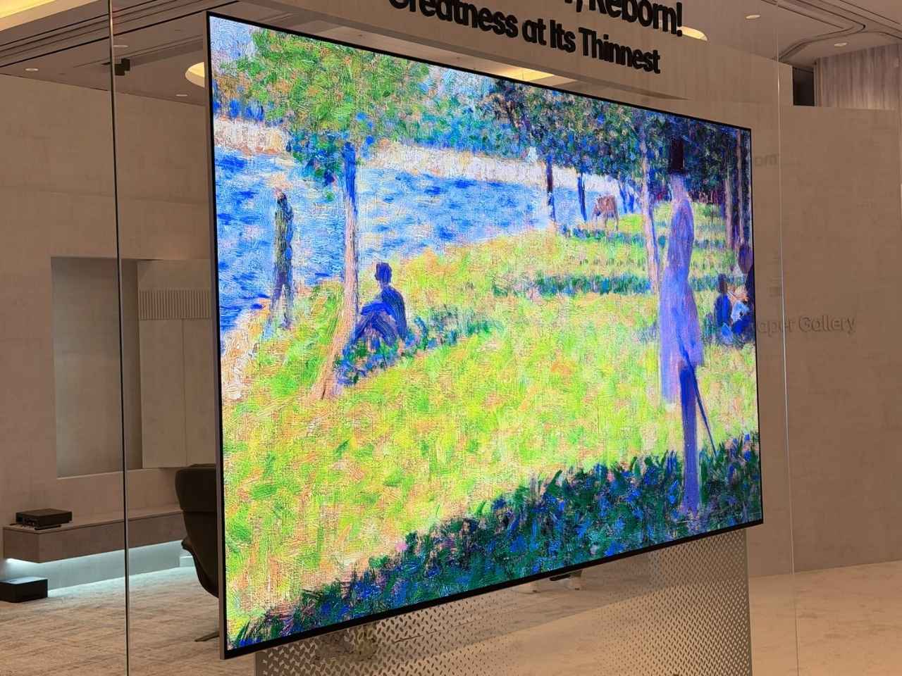 تلفزيونات LG في CES 2026: عودة Wallpaper TV وألوان Micro RGB وتحديثات Gallery TV