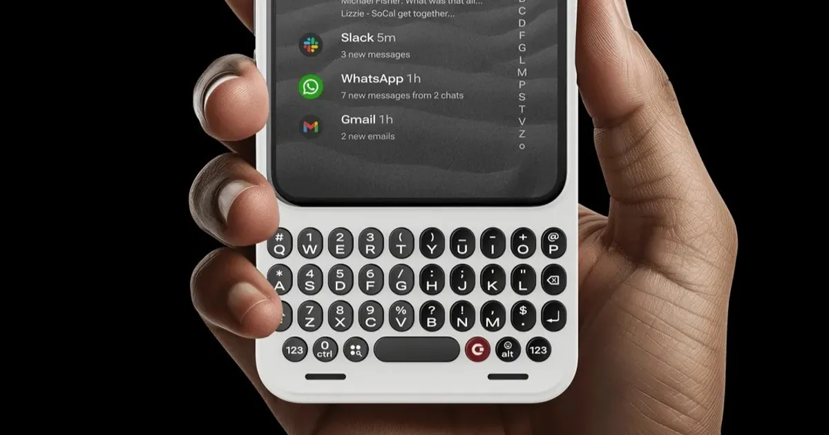 Clicks Communicator.. جهاز جديد يعيد إحياء تجربة هواتف بلاك بيري