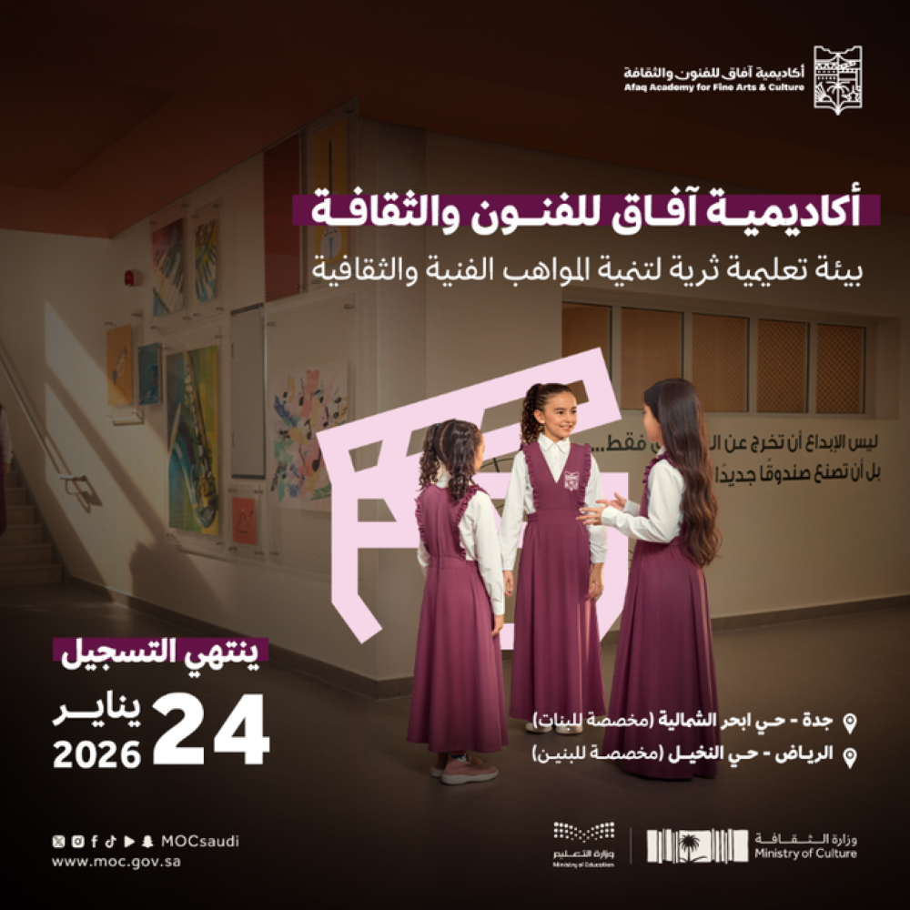 تدشين أكاديمية “آفاق للفنون والثقافة” بشراكة بين “الثقافة” و”التعليم”