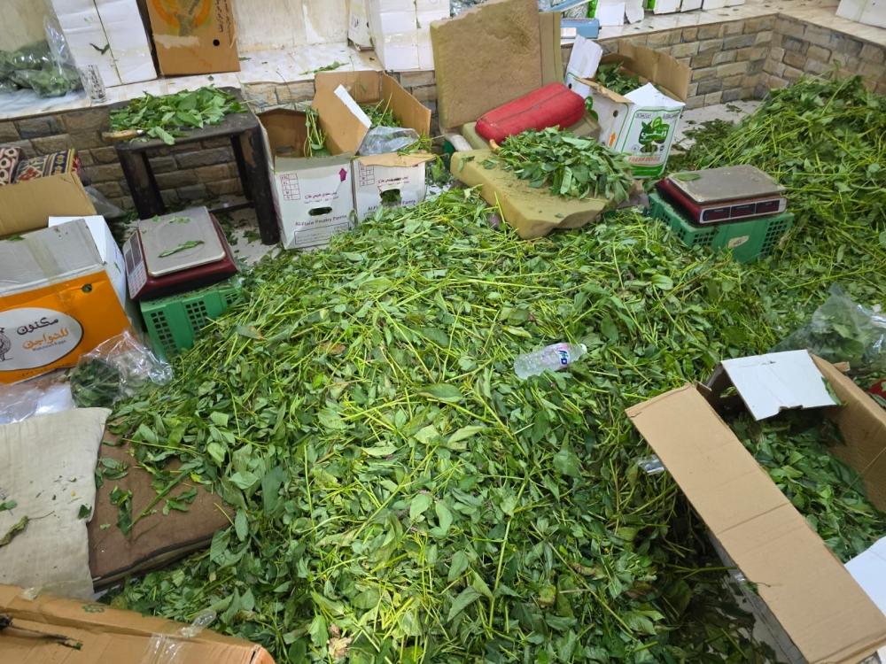 أمانة جدة: إتلاف طن من المواد الغذائية وإغلاق 4 مواقع عشوائية