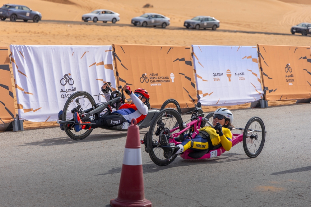 فيدروروف بطل سباق 156 كلم وتايلاند تتألق في البارالمبية بـ”القصيم 2026”