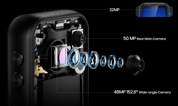 هاتف F116 Pro المدمج والمقاوم للصدمات من شركة فوسي بوت ينطلق قريباً بشاشة فائقة وكاميرا مميزة