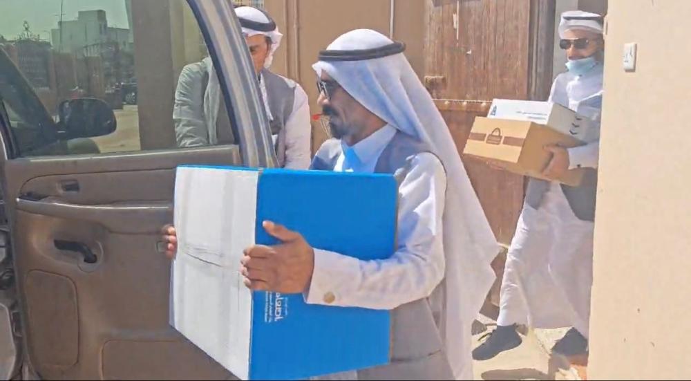 344 ألف ريال إجمالي مساعدات «العيون الخيرية» للأسر الرمضانية