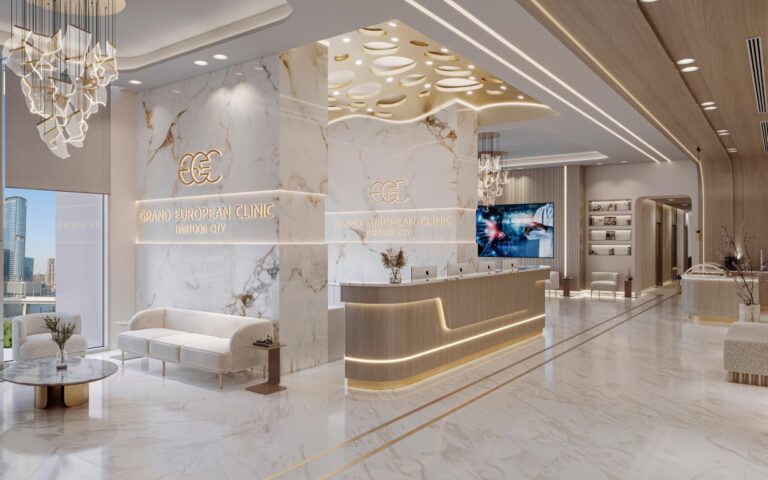 عيادة Grand European Clinic، وجهة جديدة لا مثيل لها للفخامة الطبية في قلب مدينة الحبتور
