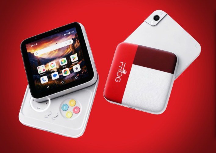 هاتف Compact Frog RS1 يأتي بتصميم مبتكر يخفي لوحة تحكم أسفل الشاشة