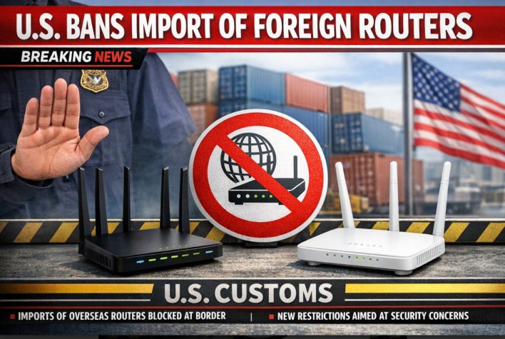 الولايات المتحدة تحظر استيراد أجهزة الراوتر الأجنبية بسبب مخاوف أمنية