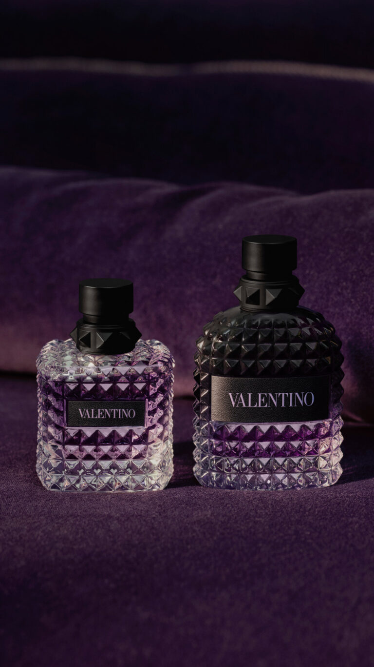 فالنتينو  بيوتي تكشف عن عطر بورن إن روما بوربل ميلانكوليا