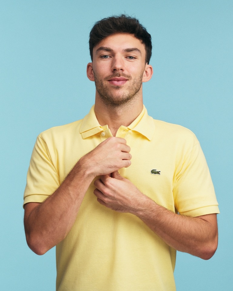 PIERRE GASLY ينضم إلى LACOSTE