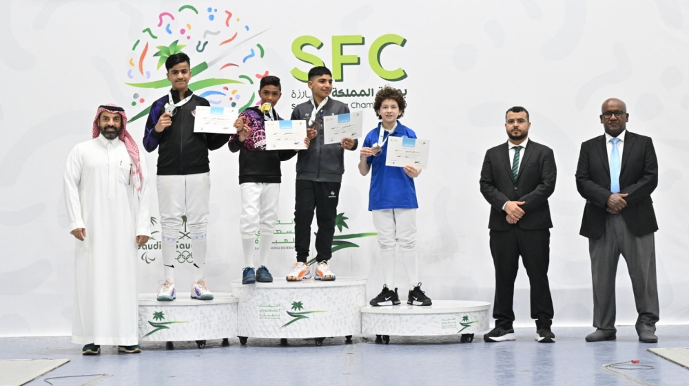 ختام بطولة المملكة "الجولة الماسية" للمبارزة
