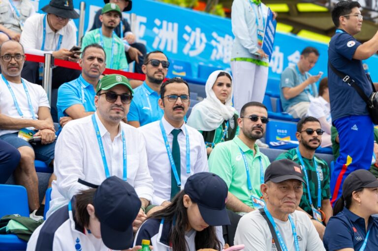 فريق السعودية يفتتح رصيده في سانيا ببرونزية آل مرضي