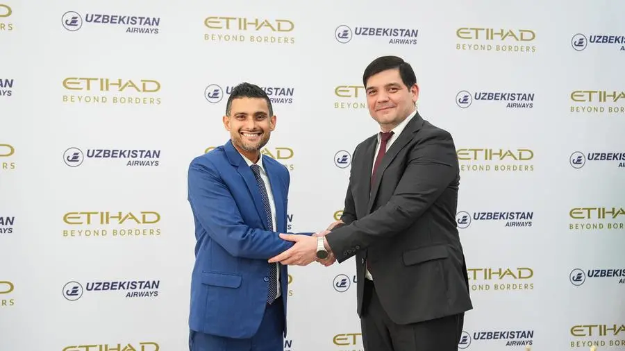 الاتحاد للطيران في اتفاقية مشاركة بالرمز مع الخطوط الجوية الأوزبكية