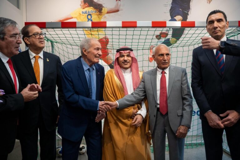 حسن هلال يشهد افتتاح مقر الاتحاد الدولي لكرة اليد