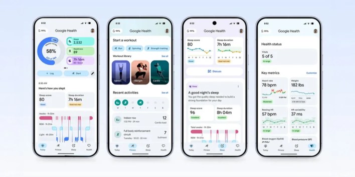 جوجل تعيد تشكيل Fitbit بالكامل تحت اسم Google Health
