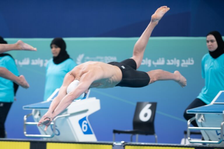 8 ميداليات سعودية في افتتاح خليجية الدوحة 2026م