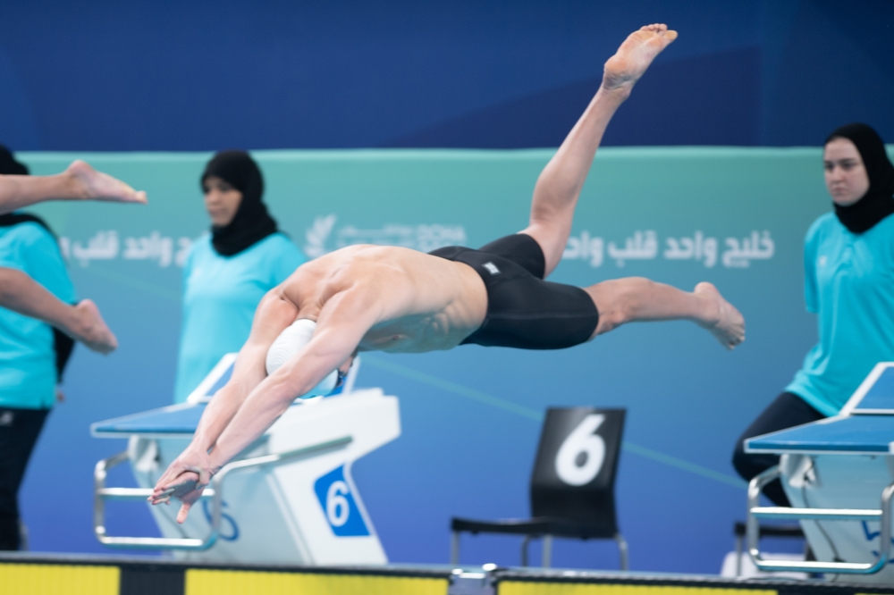 8 ميداليات سعودية في افتتاح خليجية الدوحة 2026م