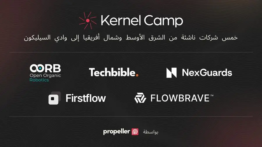 Propeller تختتم الدفعة الأولى من برنامج Kernel Camp بتخريج 5 شركات ناشئة بعد ثمانية أسابيع من الإقامة المكثفة في وادي السيليكون