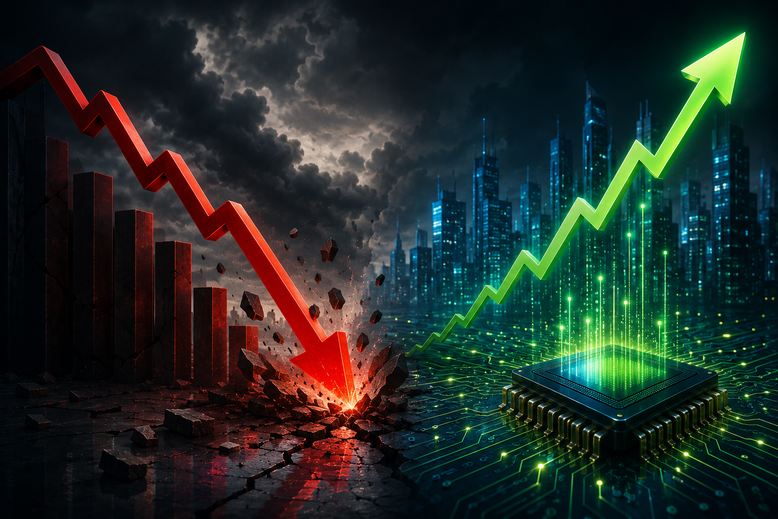 2.3 تريليون دولار تتبخر من قيمة “العظماء السبعة” خلال يونيو