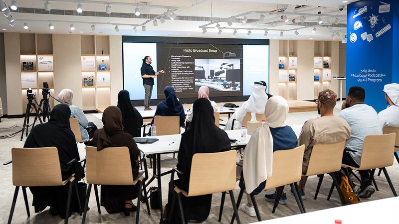 مشاريع «برنامج البودكاست العربي 2026» تبلغ محطتها الأخيرة قُبيل التقييم