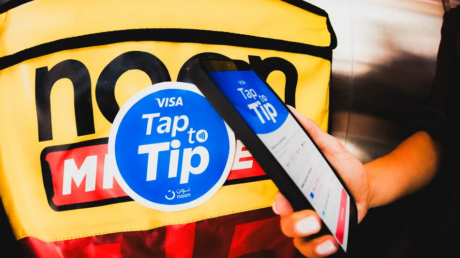 فيزا ونون تطلقان مبادرة Tap to Tip لتسهيل دعم مندوبي التوصيل في جميع أنحاء دولة الإمارات