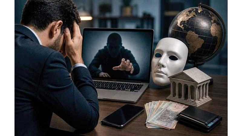 آسيوي يحول مليون درهم لمحتالين عبر منصة وهمية