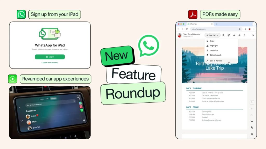 واتساب يتيح أخيرًا إنشاء الحسابات مباشرة على أجهزة iPad مع أحدث تحديث