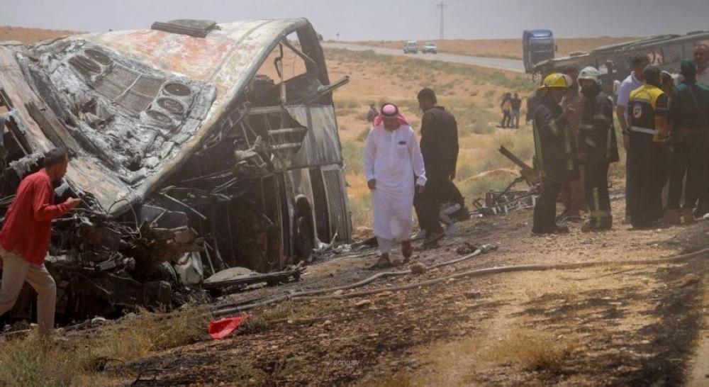 سفارة المملكة لدى سوريا تعزي في ضحايا حادث طريق دير الزور
