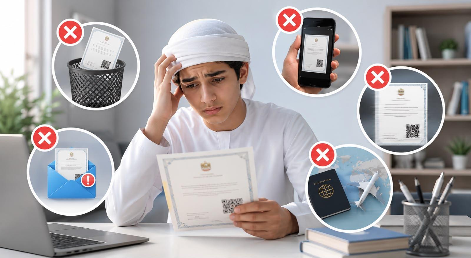 5 أخطاء يرتكبها الطلبة بعد استخراج شهادة الثانوية الإلكترونية