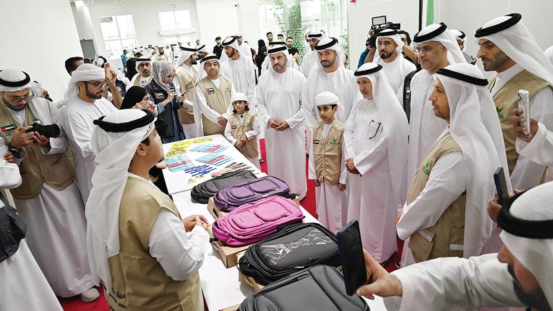 «الشارقة الخيرية» و«الفارس الشهم 3» تطلقان «بالعلم نرتقي»