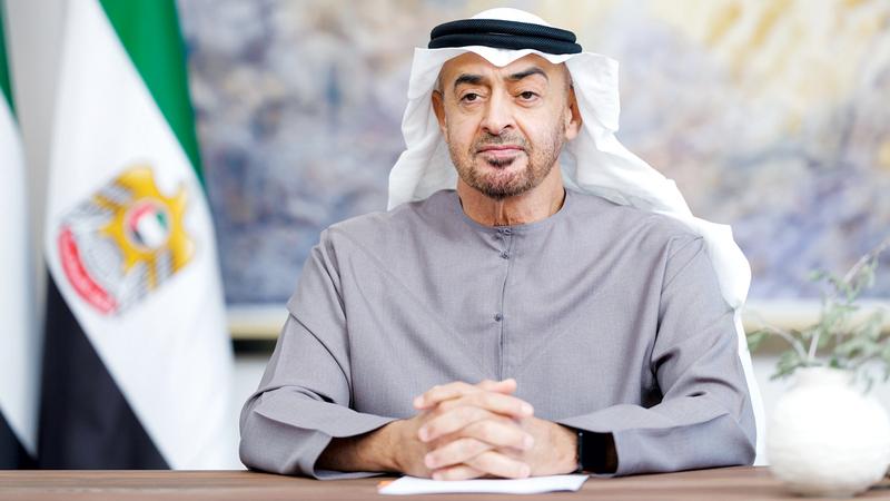 رئيس الدولة والرئيس الأميركي يبحثان التعاون المشترك وتطورات المنطقة