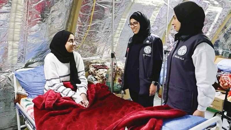 حضور فاعل للمرأة الإماراتية ضمن عملية «الفارس الشهم 3»