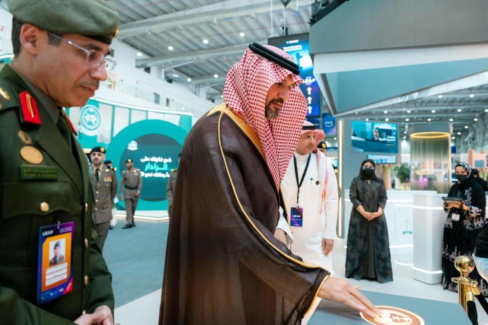 بمنظومات تقنية أمنية.. تدشين جناح “الداخلية” في معرض “ليب 2026”