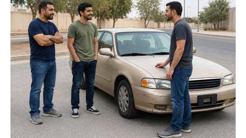 شاب يتهم أباً وابنه بخداعه وبيعه سيارة بعيوب خفية