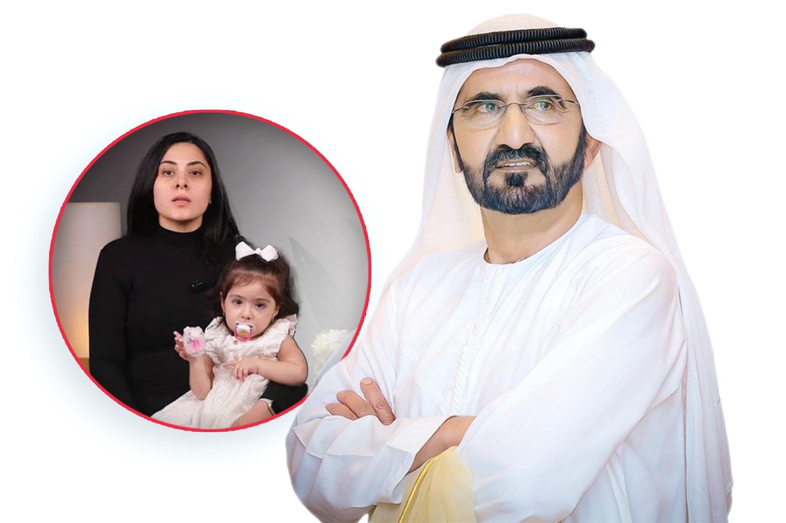 بعد مناشدة مؤثرة.. محمد بن راشد يتكفّل بعلاج الطفلة الأردنية “كاتيا” المصابة بضمور العضلات الشوكي