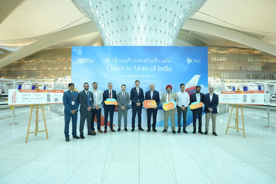 مطارات أبوظبي وطيران الهند إكسبريس تطلقان رحلات مباشرة من مطار زايد الدولي إلى وجهات هندية جديدة