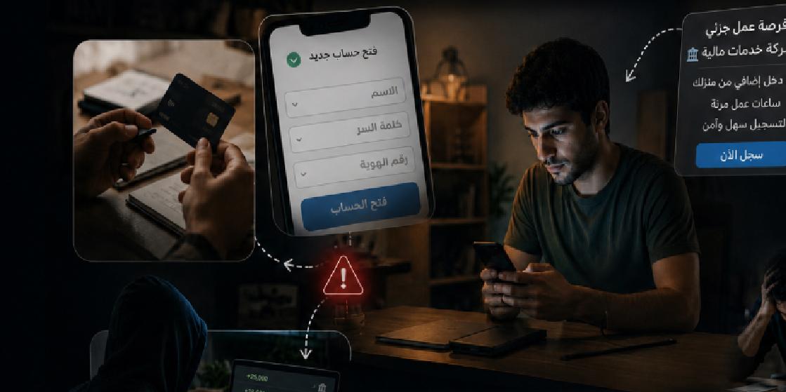 مجرم بحسن نية.. عصابة توهم شاباً بوظيفة مغرية وتستغله في جرائم احتيالية