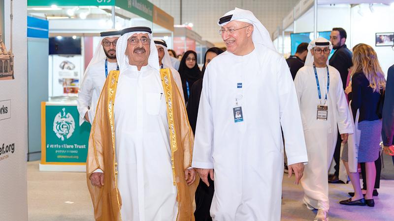 حشر بن مكتوم يفتتح معرض ومؤتمر «ديهاد 2026»